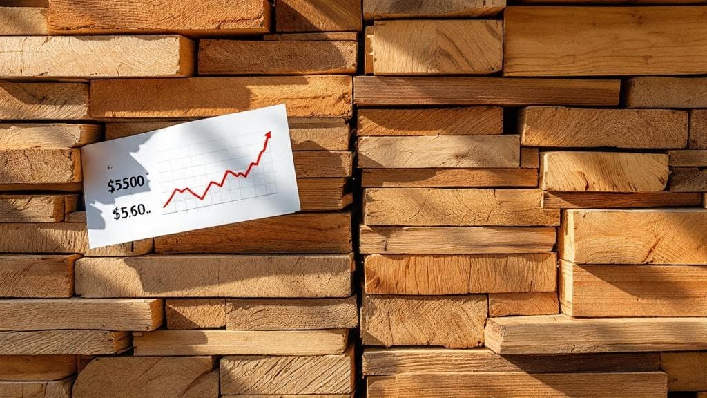 木材価格推移の最新分析|ウッドショック後の現状と今後の見通し